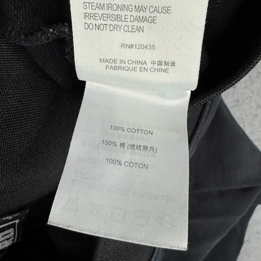 Evisu Kuro Sweatpants Adult Small 28x25 Black Joggers Drawstring Patch Logo